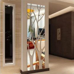 3D Mirror Wall