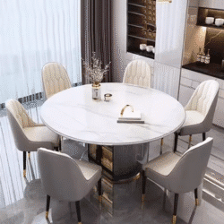 Round Living Dining Table