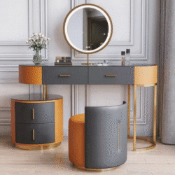 Modern Dresser Tempered Glass Table