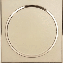 Depoguye New round gold wall speed switch panel