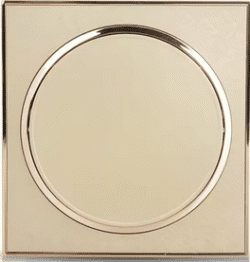 Depoguye New round gold wall speed switch panel
