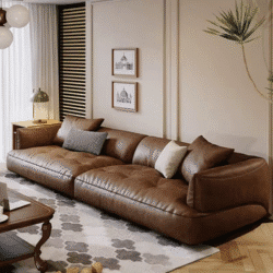 Genuine Leather Sofa Italian