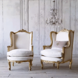 French carved armchair leisure chair American country solid wood old retro single sofa chair photo studio image chair