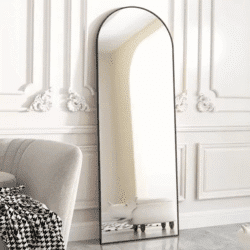 65“x22“Arched Full Length Mirror Free Standing Leaning Mirror