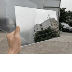 Rectangle Silver Acrylic Mirror