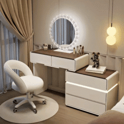 Bedroom Modern Makeup Desk