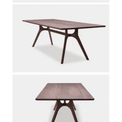 Nordic Living Room Home Log Dining Table