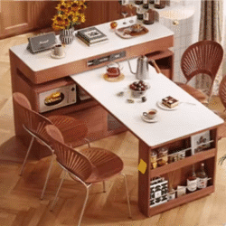 Functional Socket Luxury Dining Table