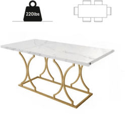 63" Luxury Dining Table