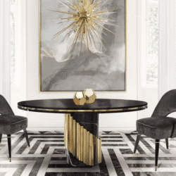 Dining table natural marble