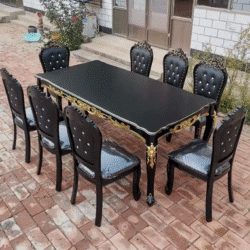 Nordic 8 Chairs Dining Tables