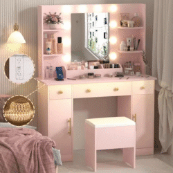Nordic Desk with Lights