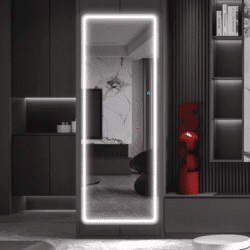 65"x22" Full Length Floor Mirror LED