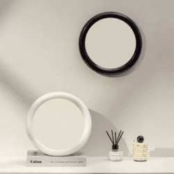 Nordic Round Glass Mirror