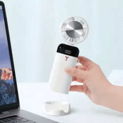 Summer Portable Cold Compress Cooling Fan