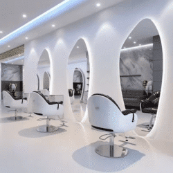 Barbershop Mirror Table Hairdressing Mirror