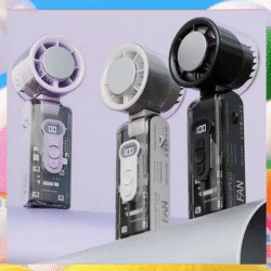 Portable Fan High Speed Handheld Turbo Fan Overcharge