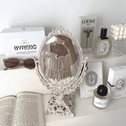 Floral Design Home Decor Mirror