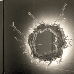 Resin Water Splash Decorative Mirrors