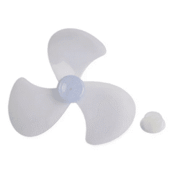 1Pcs 16-Inch Plastic Fan Blade