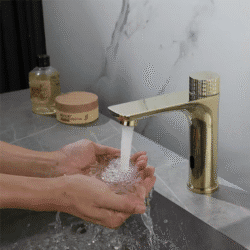 Brass Smart Sensor Bathroom Basin Faucet Deck Mounted