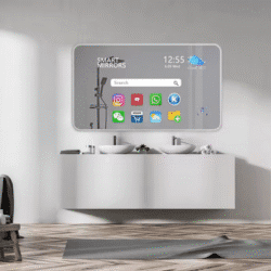 Touch Screen Interactive Rectangle Wall Mirror