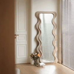 Irregular Art Floor Mirror Nordic Design