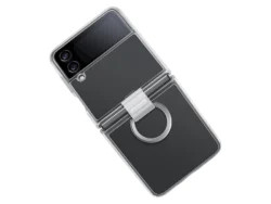 Samsung Galaxy Z Flip Clear Cover With Ring