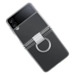 Samsung Galaxy Z Flip Clear Cover With Ring