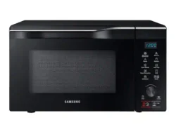 Samsung 1.1 cu. ft. PowerGrill Countertop Microwave with Power Convection in Black Stainless Steel