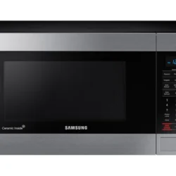 SAMSUNG 2.1 cu. ft. Over-the-Range Microwave with Sensor Cooking in Fingerprint Resistant Black Stainless SteeL