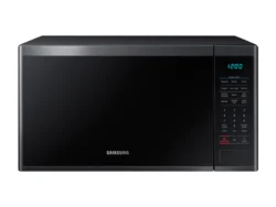 samsung 1.4 cu. ft. Countertop Microwave with Sensor Cooking in Fingerprint Resistant Black Stainless Steel