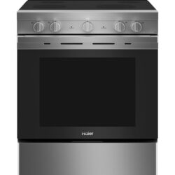 Haier 30" Smart Slide-In Electric Range with Convection