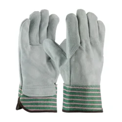 Gauntlet Cuff Leather Work Gloves