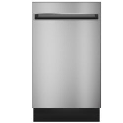 Haier 18" Stainless Steel Interior Dishwasher with Sanitize Cycle