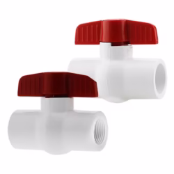 Premium PVC Ball Valves with Viton™ Seals