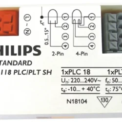 Philips Micropower Electronic ballast for TL/PL-S/-T/-C lamps (India)