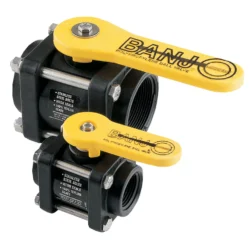 Banjo® Polypropylene Bolted Ball Valves
