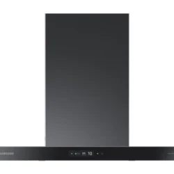 Samsung 30" Bespoke Smart Wall Mount Hood with LCD Display in Clean Deep Charcoal