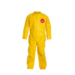 DuPont™ Tychem® 2000 Coveralls with Collar & Open Wrists/Ankles