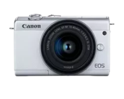 CANON ( CAMERA DEALS) Refurbished EOS M200 EF-M 15-45mm f/3.5-6.3 IS STM Kit White