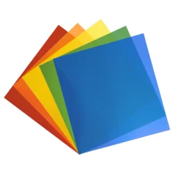 Acrylic 0.125" Transparent Colored Sheet