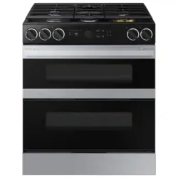 6.0 cu ft. Smart Slide-in Gas Range with Flex Duo™ Smart Dial & Air Fry in Black Stainless Steel