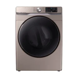 samsung 7.5 cu. ft. Smart Electric Dryer with Steam Sanitize+ in Champagne