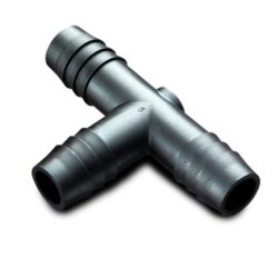 Black HDPE Hose Barb Tees