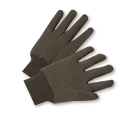 Brown Jersey Work Gloves