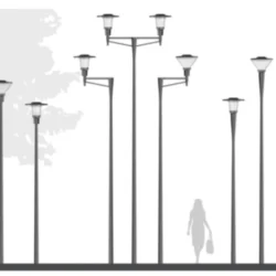 Philips  CityCharm poles and brackets