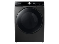 7.5 cu. ft. Smart Dial Electric Dryer with FlexDry™ and Super Speed Dry in Brushed Black