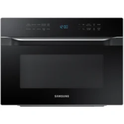 Samsung 1.2 cu. ft. PowerGrill Duo Countertop Microwave with Power Convection and Built-In Application in Black