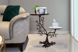 LEAF 2 TIER END TABLE
